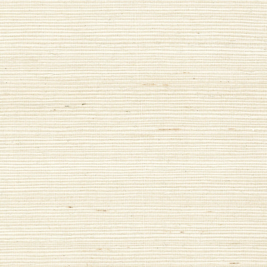 Lillian August Luxe Retreat Sisal Grasscloth Grasscloth Coastal Off-White Satin Sidewall - LN11810