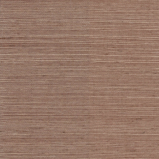 Lillian August Luxe Retreat Sisal Grasscloth Grasscloth Coastal Pink Satin Sidewall - LN11831