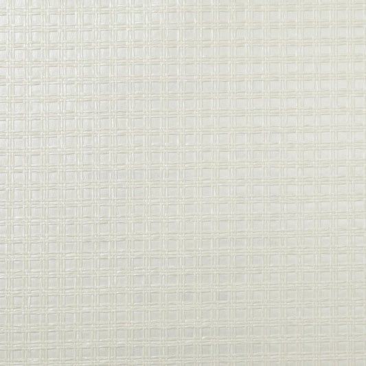 Lillian August Lillian August Grasscloth Binder Paperweave Grasscloth Contemporary Off-White Metallic Sidewall - LN11850