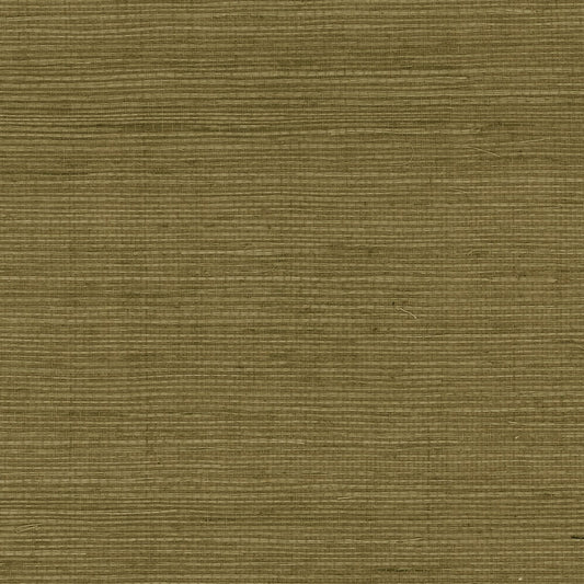 Lillian August Luxe Retreat Sisal Grasscloth Grasscloth Coastal Green Satin Sidewall - LN11854