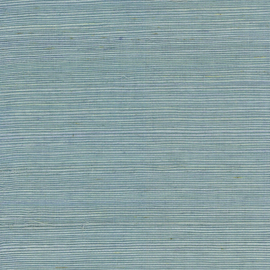 Lillian August Lillian August Grasscloth Binder Sisal Grasscloth Contemporary Blue Satin  - LN11862
