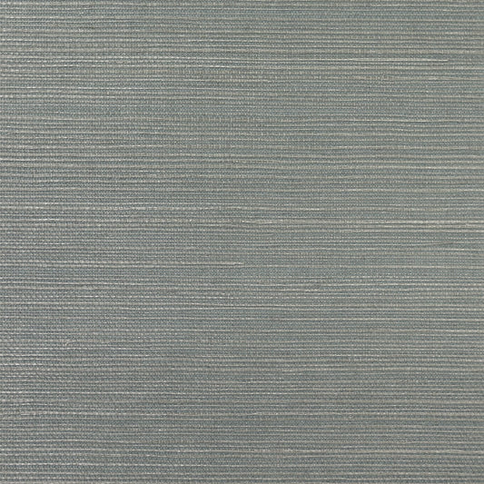 Lillian August Lillian August Grasscloth Binder Sisal Grasscloth Contemporary Blue Metallic Sidewall - LN11868