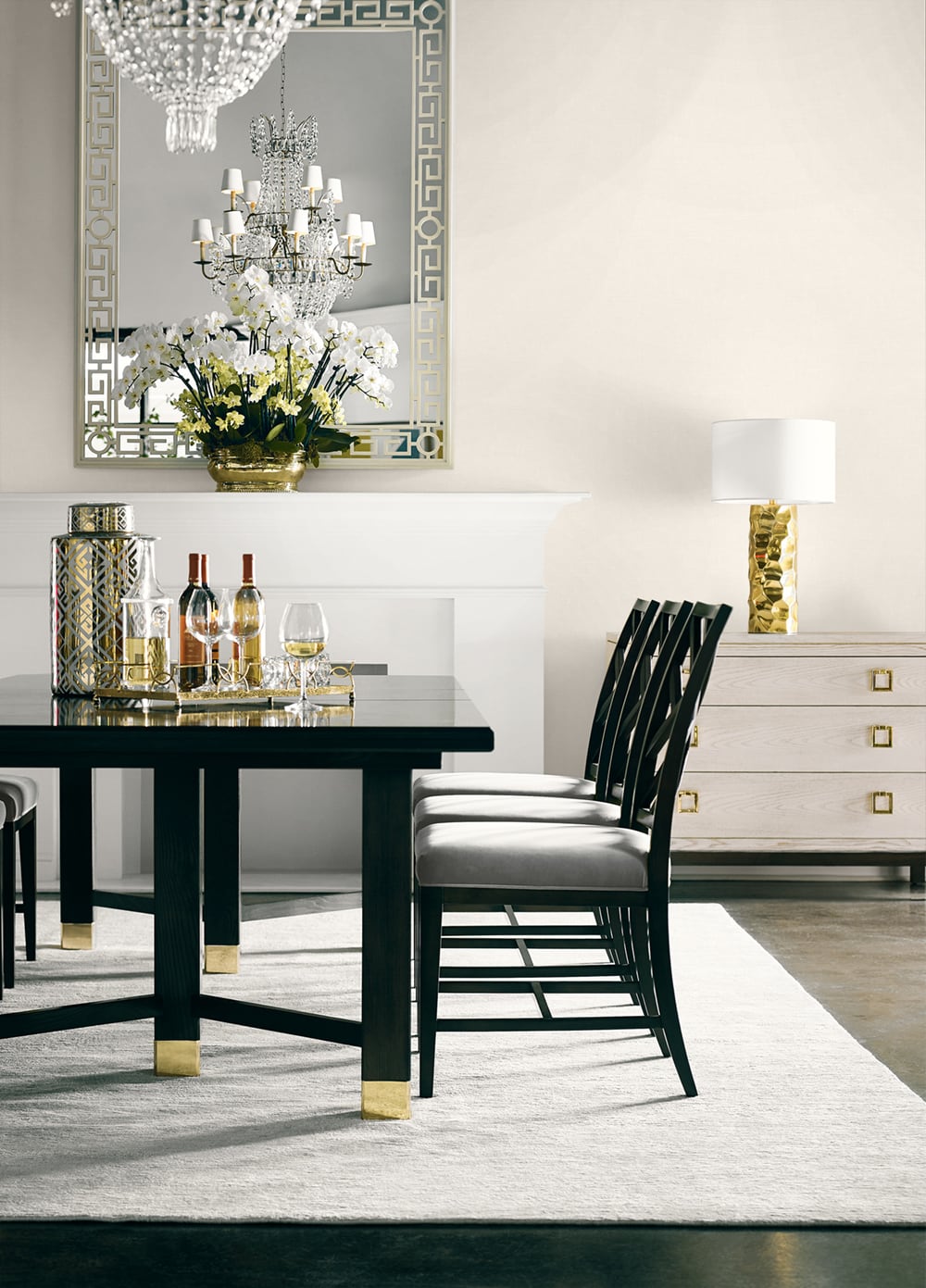 Lillian August Luxe Retreat Faux Linen Faux Coastal Off-White Matte  - LN12000