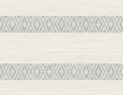 Lillian August Coastal Haven Alani Geo Stripe Stripe Coastal Grey Matte  - LN40108