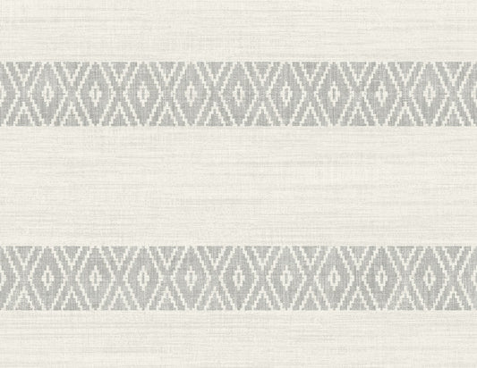 Lillian August Coastal Haven Alani Geo Stripe Stripe Coastal Grey Matte Sidewall - LN40108