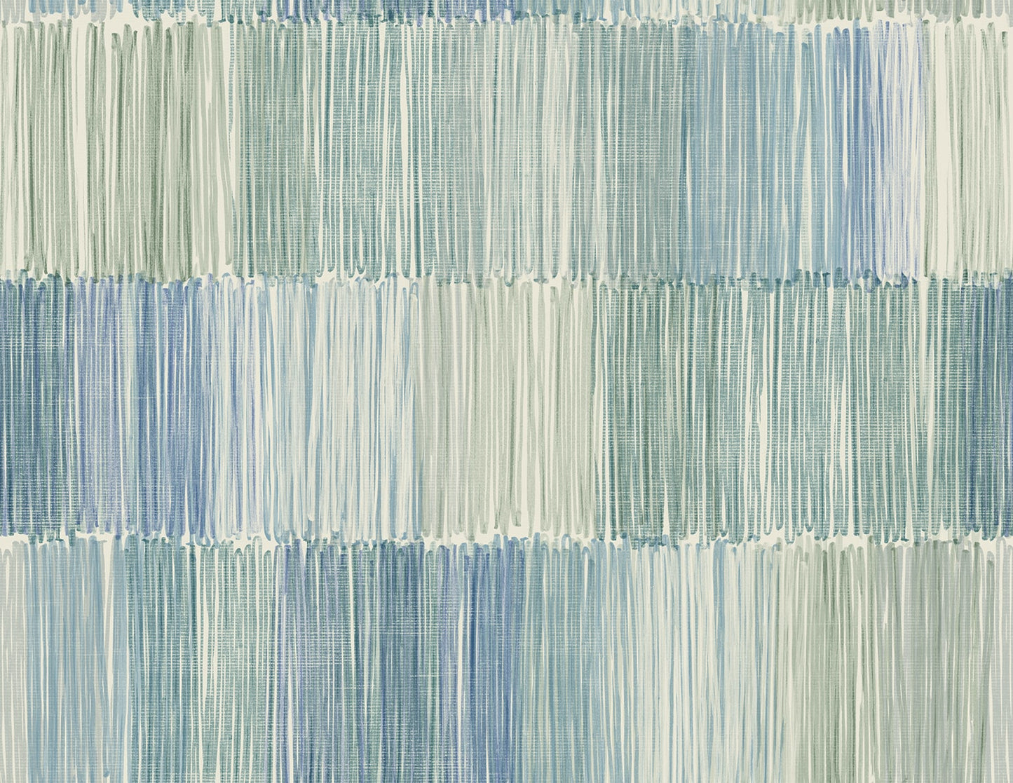 Lillian August Coastal Haven Arielle Abstract Stripe Stripe Contemporary Blue Matte Sidewall - LN40304