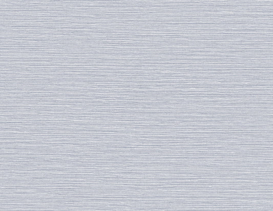 Lillian August Coastal Haven Tiger Island Faux Sisal Faux Grasscloth Coastal Blue Matte Sidewall - LN40412