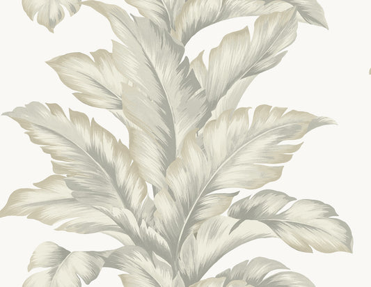 Lillian August Coastal Haven Banana Springs Botanical Coastal Grey Matte Sidewall - LN40607