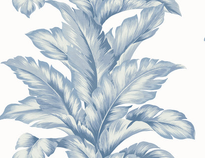 Lillian August Coastal Haven Banana Springs Botanical Coastal Blue Matte  - LN40632
