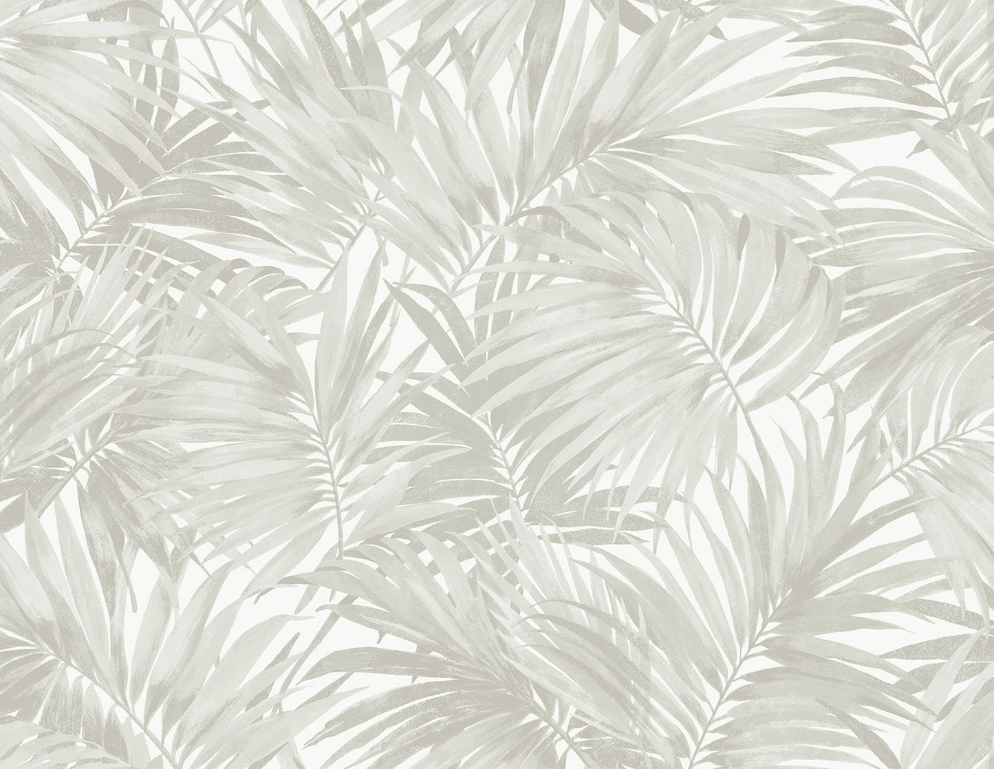 Lillian August Coastal Haven Cordelia Tossed Palms Botanical Coastal Grey Matte Sidewall - LN40707