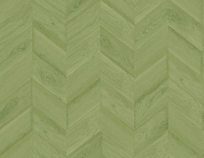 Lillian August Coastal Haven Keone Bay Chevron Wood Coastal Green Matte  - LN40804