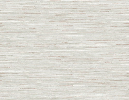 Lillian August Coastal Haven Loe Sanctuary Stria Faux Grasscloth Coastal Multicolored Matte Sidewall - LN41106