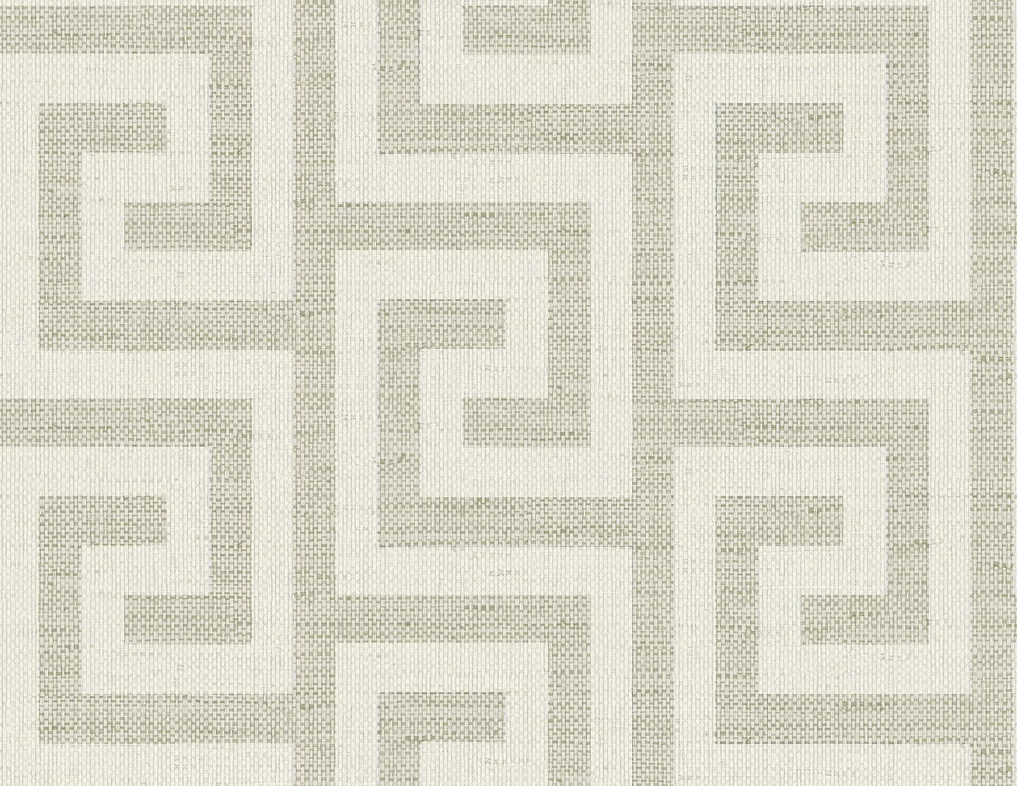 Lillian August Coastal Haven Luna Retreat Greek Key Geometric Coastal Grey Matte Sidewall - LN41207