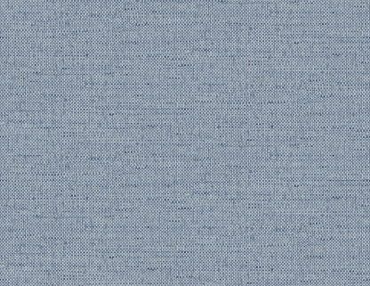 Lillian August Coastal Haven Kaya Faux Paperweave Faux Grasscloth Coastal Blue Matte  - LN41302
