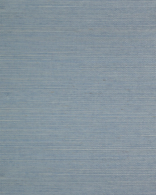 Lillian August Lillian August Natural Textured Wallcoverings 2 Sisal Grasscloth Contemporary Blues Satin Sidewall - LN50003