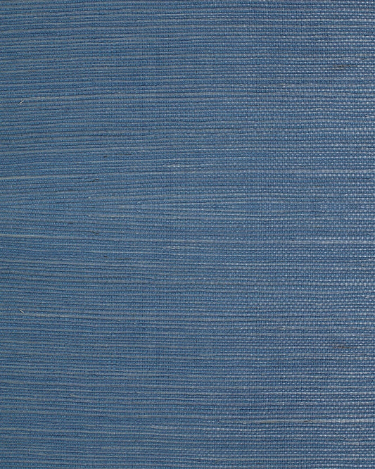 Lillian August Lillian August Natural Textured Wallcoverings 2 Sisal Grasscloth Contemporary Blues Satin Sidewall - LN50004