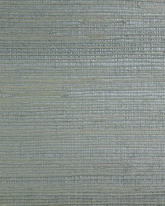 Lillian August Lillian August Natural Textured Wallcoverings 2 RawJute Grasscloth Contemporary Silvers & Pewters Satin Sidewall - LN50016