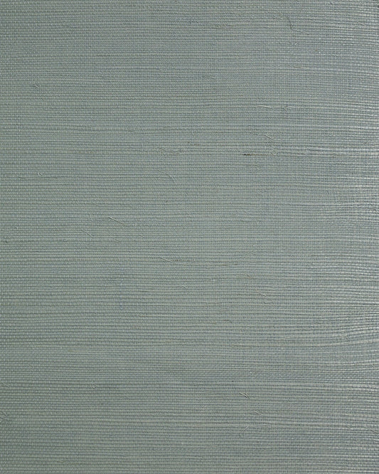 Lillian August Lillian August Natural Textured Wallcoverings 2 Sisal Grasscloth Contemporary Blues Satin Sidewall - LN50021