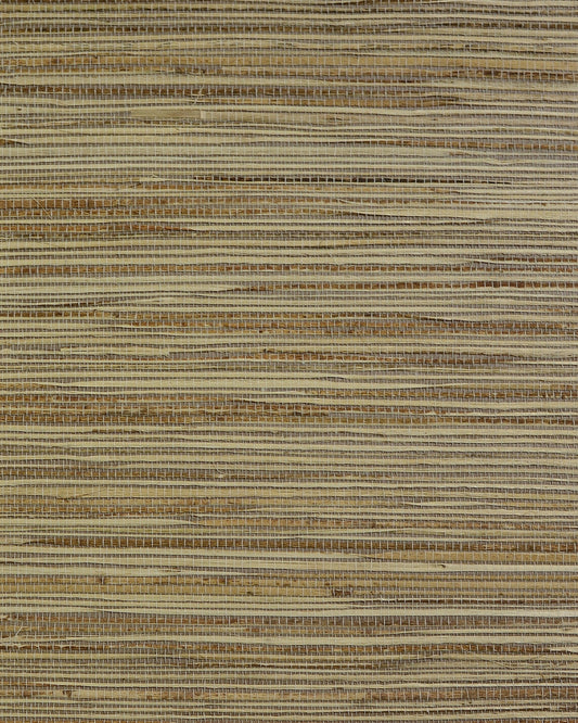 Lillian August Lillian August Natural Textured Wallcoverings 2 Raw Jute Grasscloth Contemporary Browns & Taupes Satin Sidewall - LN50034