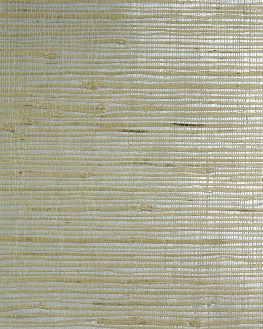 Lillian August Lillian August Natural Textured Wallcoverings 2 Regular Jute on Metallic Grasscloth Contemporary Silvers & Pewters Metallic Sidewall - LN50053