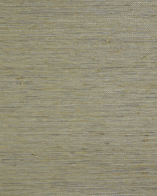 Lillian August Lillian August Natural Textured Wallcoverings 2 Paper and Raffia Grasscloth Contemporary Silvers & Pewters Satin Sidewall - LN50065