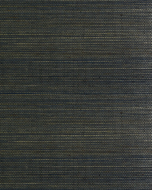 Lillian August Lillian August Natural Textured Wallcoverings 2 Sisal Grasscloth Contemporary Blues Satin Sidewall - LN50077