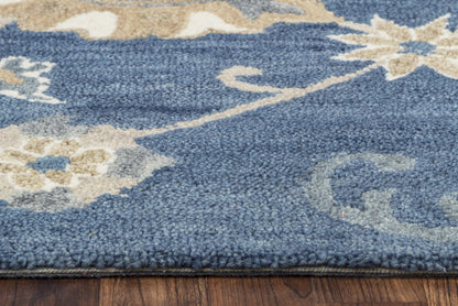 Leone transitional rug, 9' x 12'.