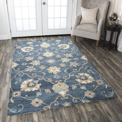 RIZZY HOME RUGS Leone Transitional 10' x 14' - LENLO998500091014