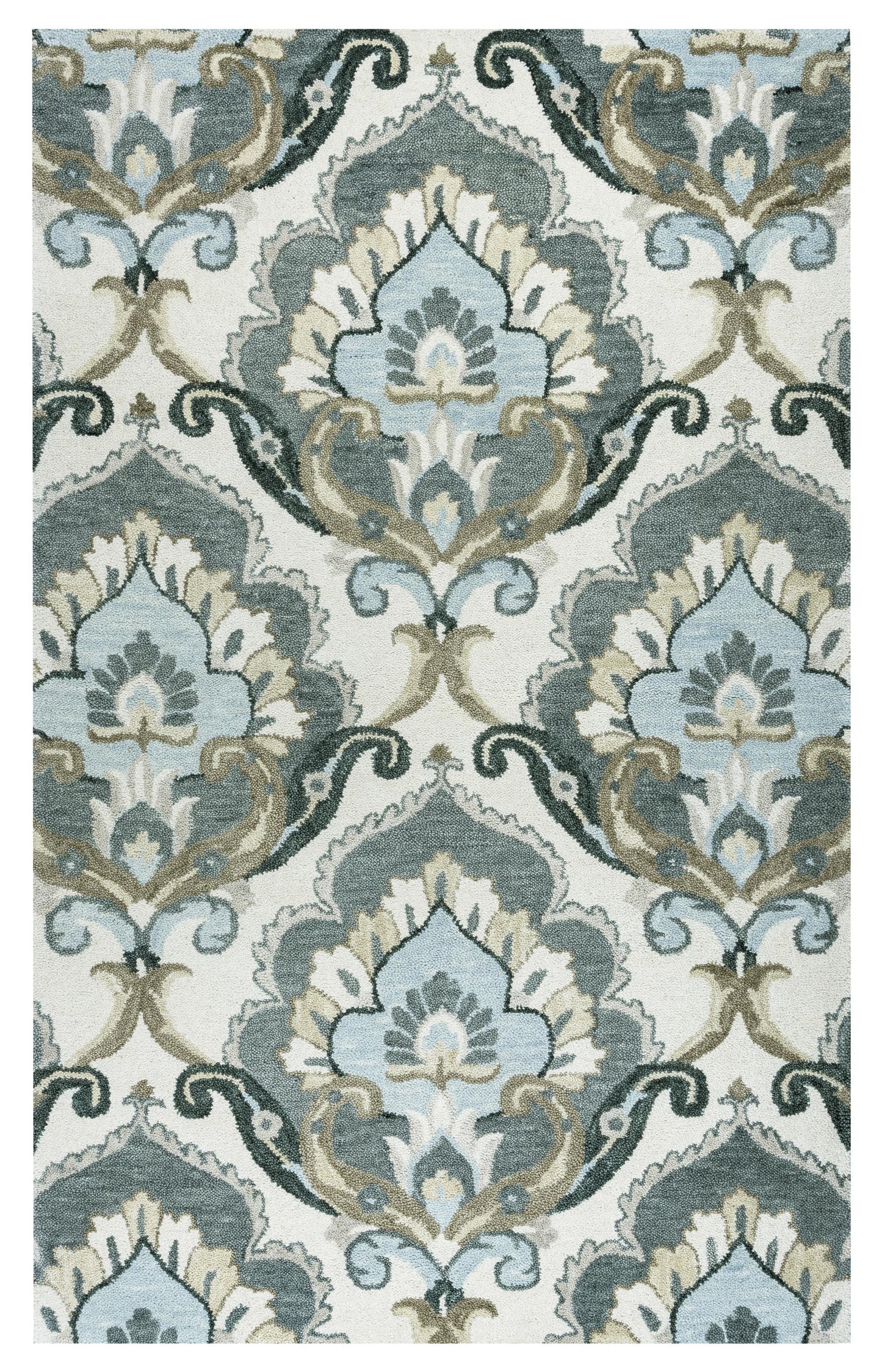 RIZZY HOME RUGS Leone Transitional 8' x 10'.