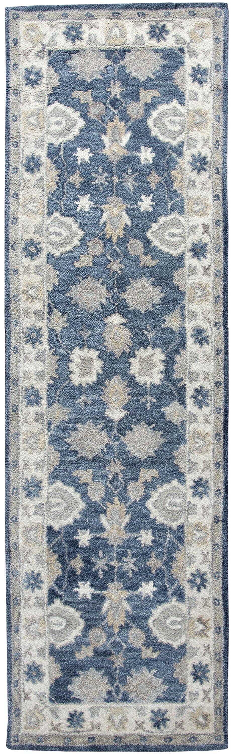 Traditional runner rug, 2' x 8'.