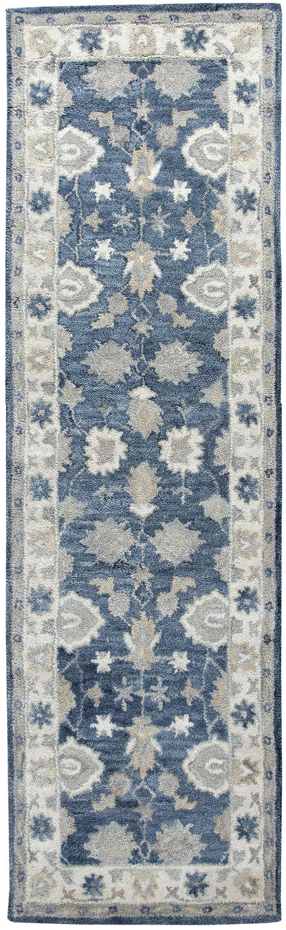 Traditional runner rug, 2' x 8'.