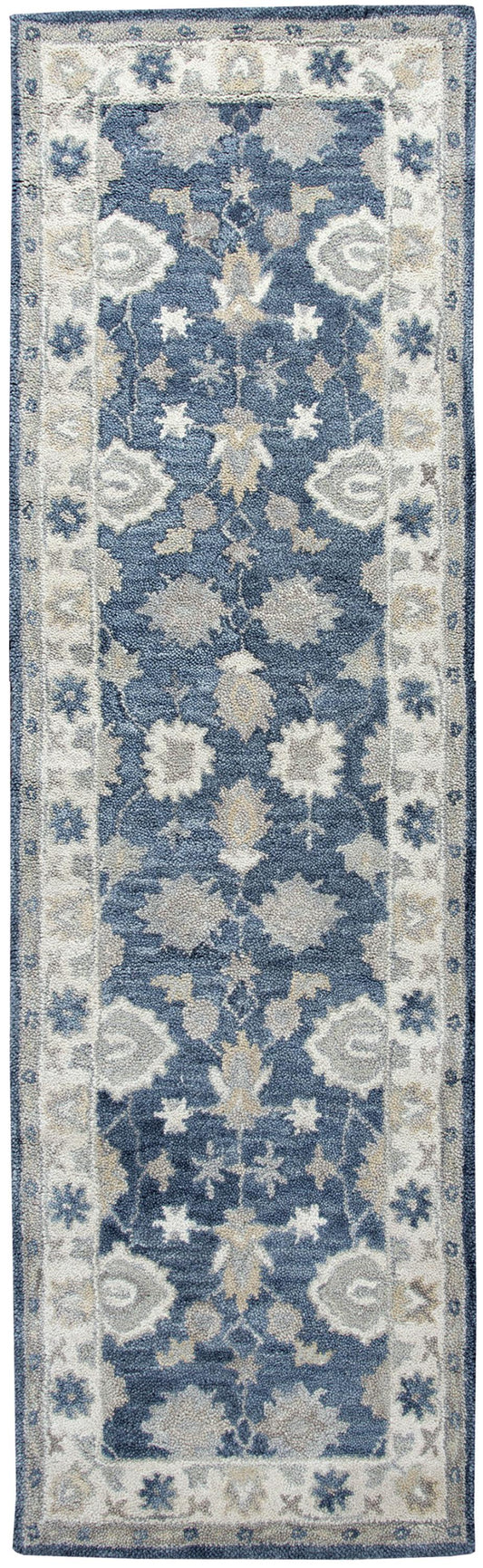 Traditional runner rug, 2' x 8'.