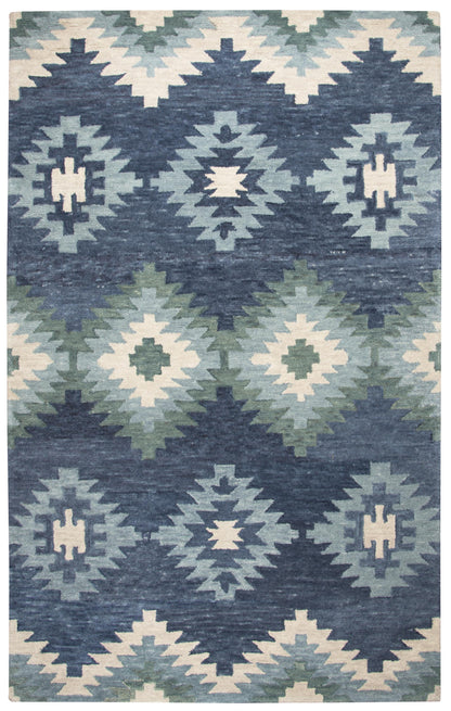 Leone rug, rustic lodge style, 5' x 8'.