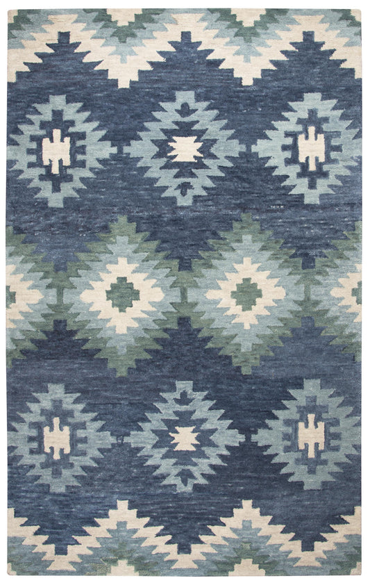 Leone rug, rustic lodge style, 5' x 8'.