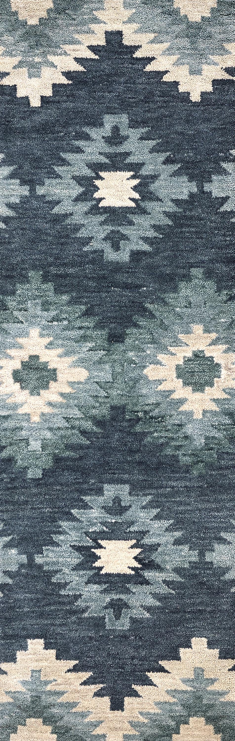 Leone rug, Rustic Lodge pattern, 2' x 8' runner.