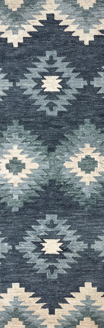 Leone rug, Rustic Lodge pattern, 2' x 8' runner.