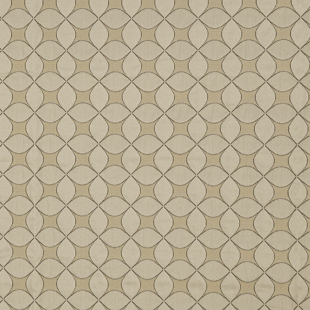 NICHOLASJOHN INC NJ-CAMEO Ecru Geometric   Fabric - NJ25-1942