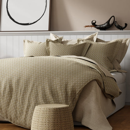 NICHOLASJOHN INC NJ-CAMEO Ecru Geometric   Fabric - NJ25-1942