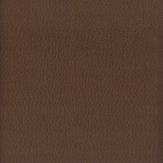 STOUT TEXTILES  FAUX LEATHER TRADITIONAL, SOLID COCOA   - LODG-13