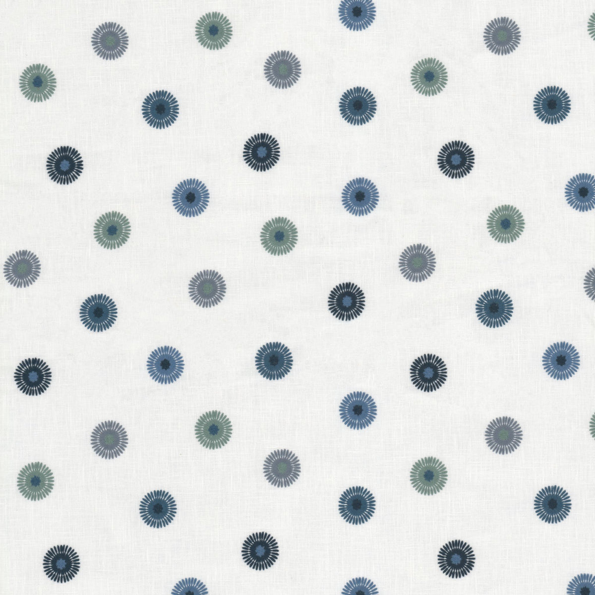 STOUT TEXTILES  MULTIPURPOSE,EMBROIDERIES TRANSITIONAL,, CIRCLE SEAGLASS   - LODI-2