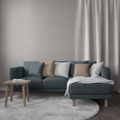 NICHOLASJOHN INC NJ-CHELSEA Aqua Solid   Fabric - NJ25-1949