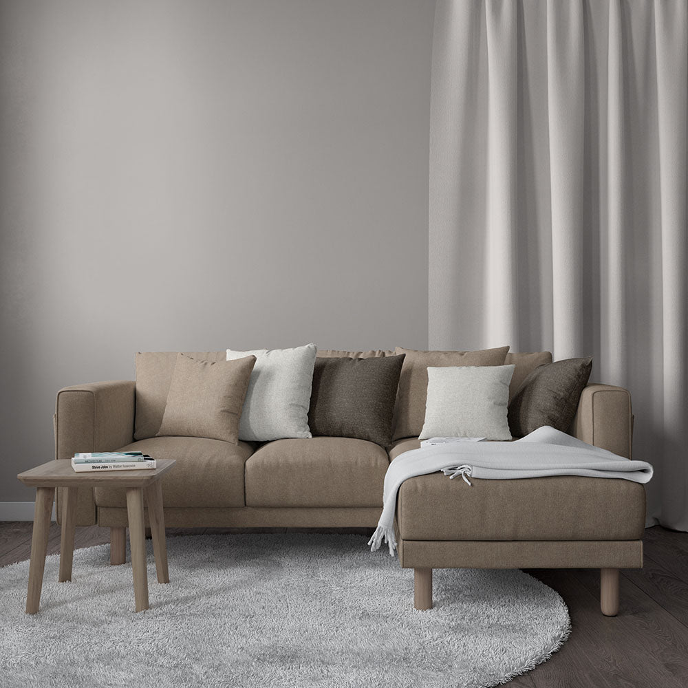 NICHOLASJOHN INC NJ-CHELSEA Sandy Brown Solid   Fabric - NJ25-1950