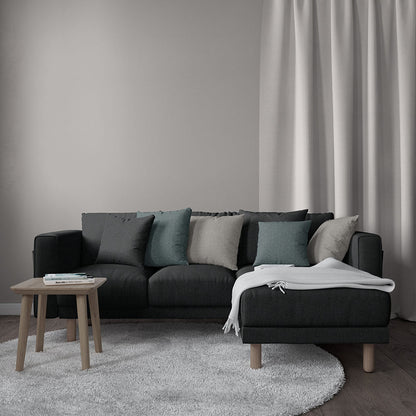 NICHOLASJOHN INC NJ-CHELSEA Black Solid   Fabric - NJ25-1956