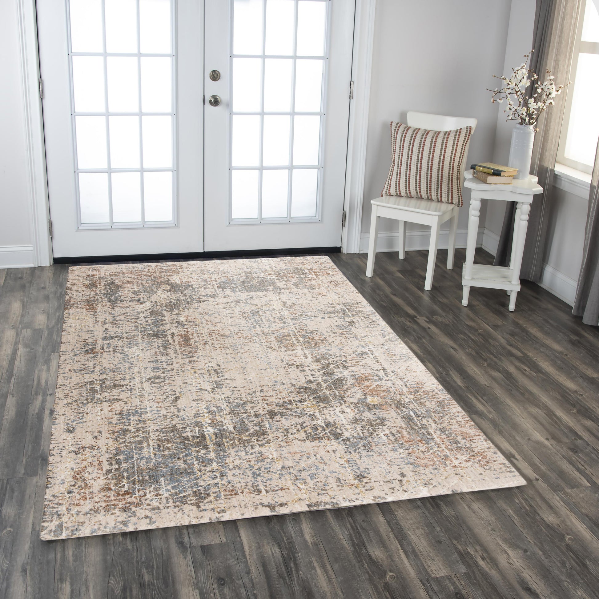 Contemporary rug, 8' x 10'.