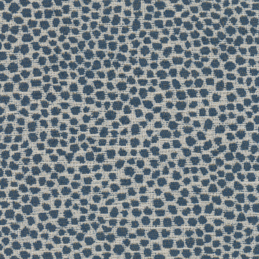 STOUT TEXTILES  UPHOLSTERY,CHENILLE TRADITIONAL, ANIMAL SKIN NAVY   - LOLL-1