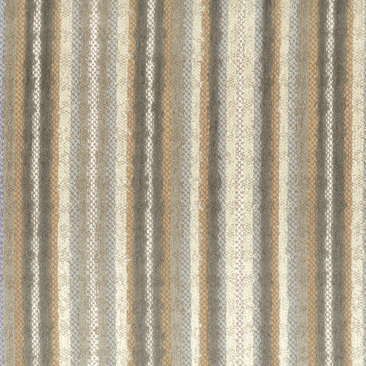 STOUT TEXTILES  UPHOLSTERY,CHENILLE TRADITIONAL, STRIPE SANDSTONE   - LOMA-1