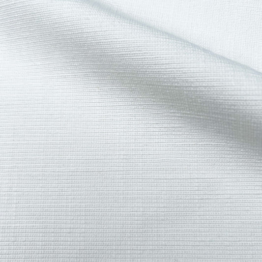 JF Fabrics Inside Out, JF Fabrics LOUNGER 90 Fabric Plain,Texture White  Woven, Linen Texture, Outdoor - 9030290 J9201