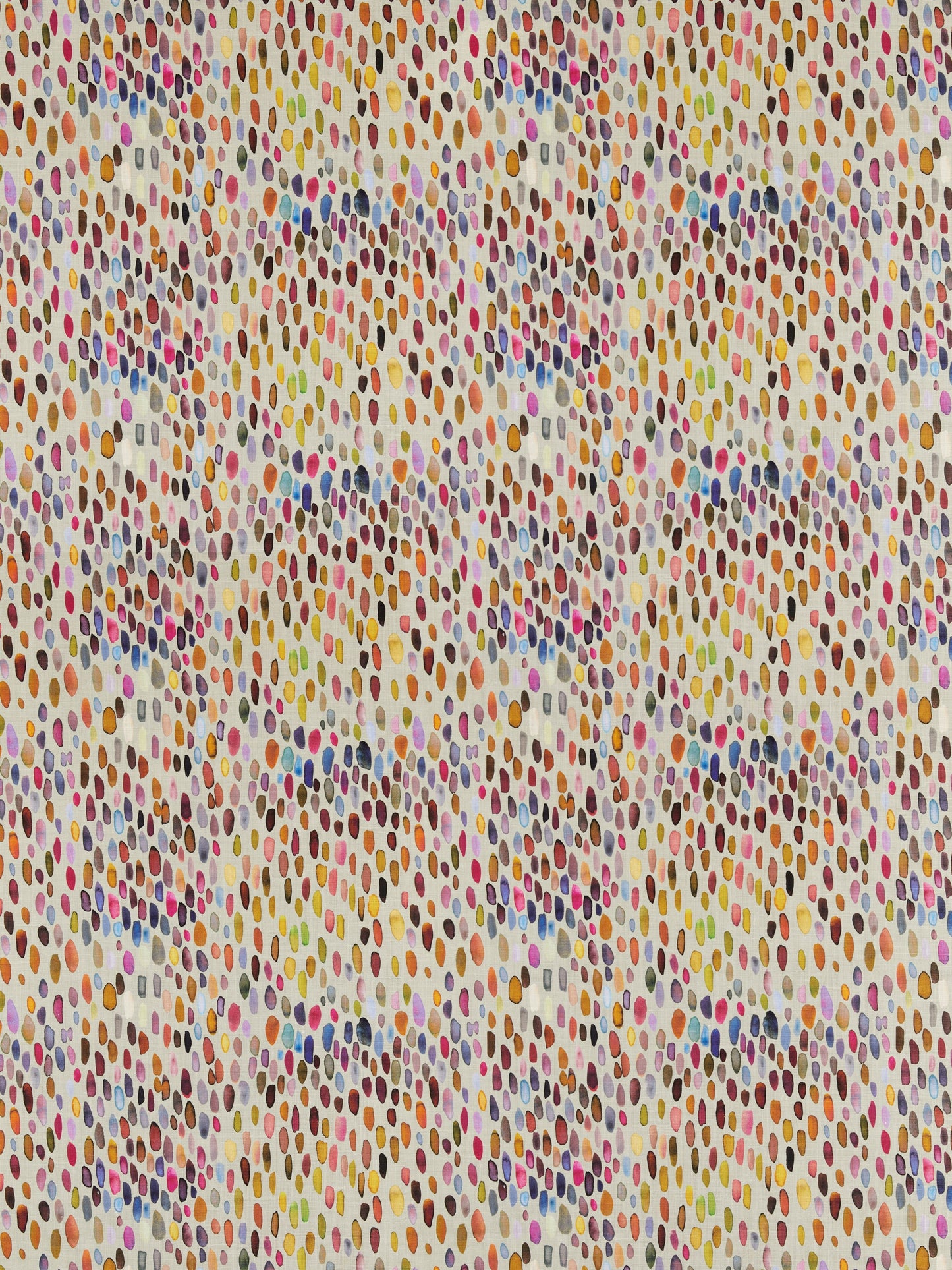 SCALAMANDRE  JAMBOREE LINEN PRINT FABRIC MAGENTA / MULTI   - LO 00025096 NEW SKU # LO50960002