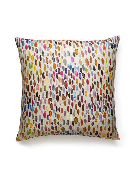 SCALAMANDRE PILLOWS   ABSTRACT 
DOTS / CIRCLES 
GRAPHIC SQUARE    - LO 0002JAMBPILL