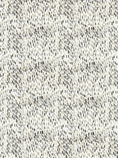 SCALAMANDRE  JAMBOREE LINEN PRINT FABRIC GREYS   - LO 00055096 NEW SKU # LO50960005